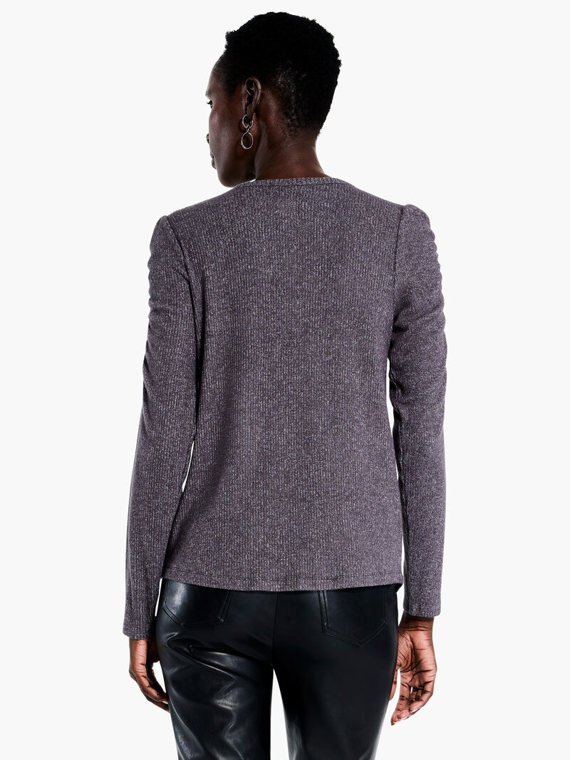 Woman Wears Cozy Rib Top image number 2