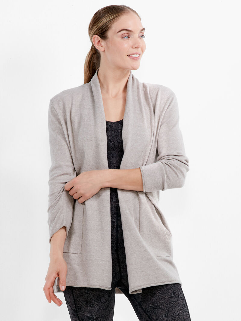 Woman Wears Cool Down Cardigan image number 0
