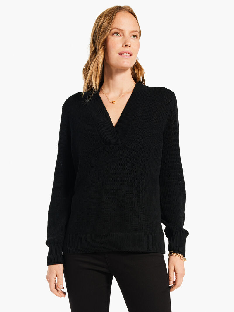 Woman Wears Deep Dive Sweater image number 0