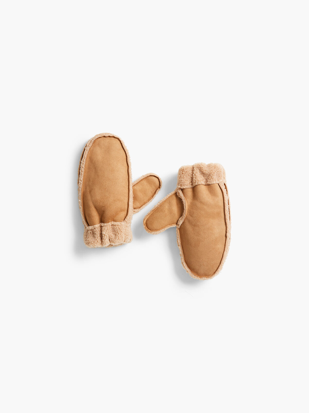 HAT ATTACK Cozy Faux Shearling Mitten