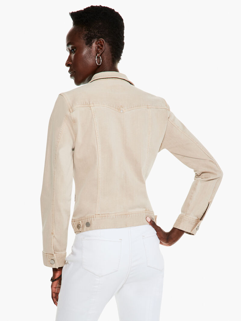 Woman Wears Liverpool Jean Jacket image number 2