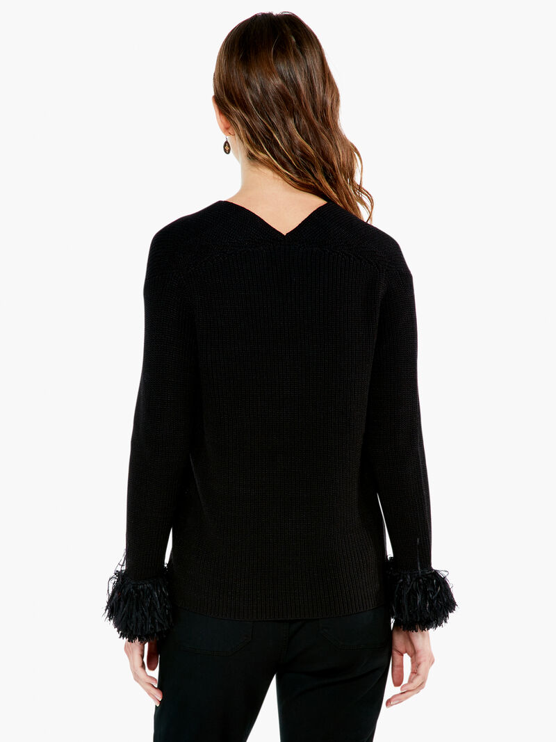 Woman Wears Night Fall Cardigan image number 2