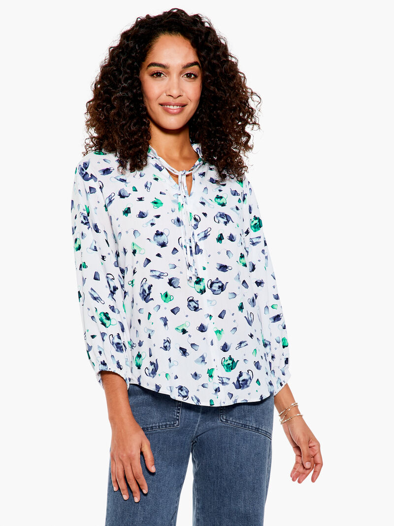 Woman Wears Garden Party Top image number 0