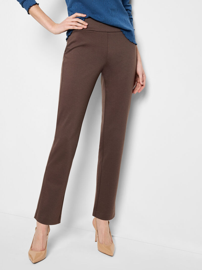 29.5" Copley Straight Drapey Ponte Pant