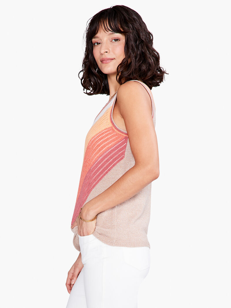 Sun Ray Crochet Tank