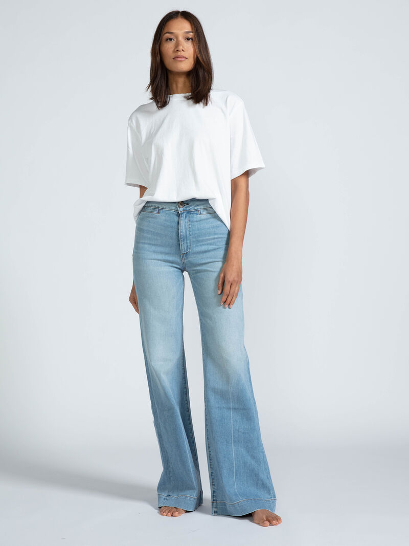 Woman Wears Askk - Brighton Wide Leg Pant image number 0