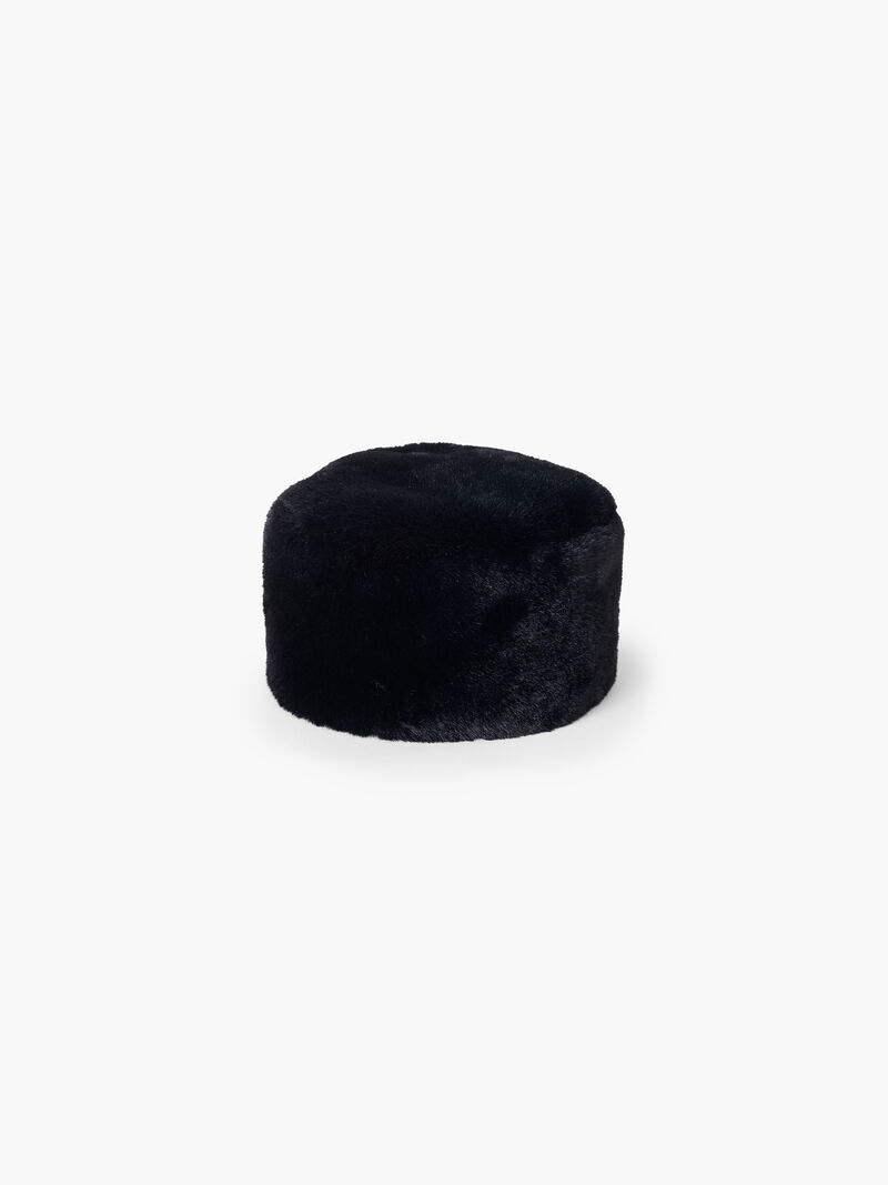 Woman Wears Amato - Short Hair Faux Fur Hat image number 0