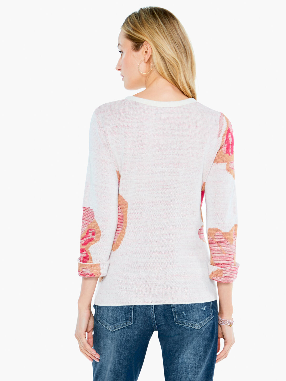Pink Petals Sweater