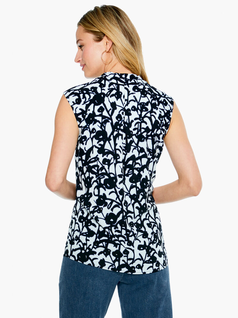 Woman Wears Midnight Meadow Live In Tank image number 2