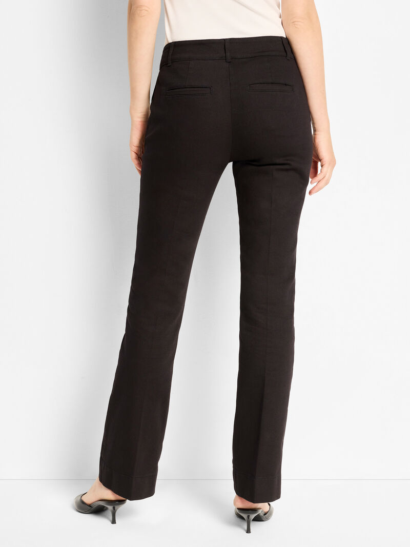 Woman Wears 31" Breakaway Bootcut Mid Rise Trouser Jeans image number 3
