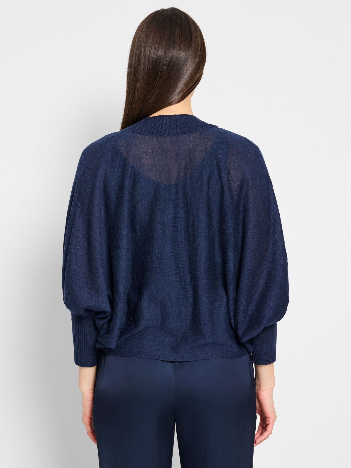 Ramie Crush Cardigan