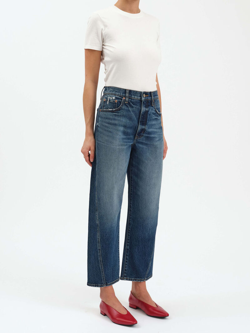 Woman Wears Daze - Westward Barrel Jean image number 1