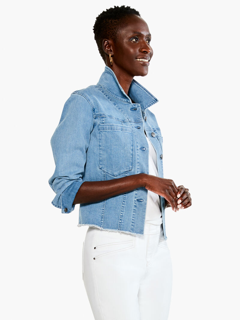 
                    Super Stretch Denim Jacket