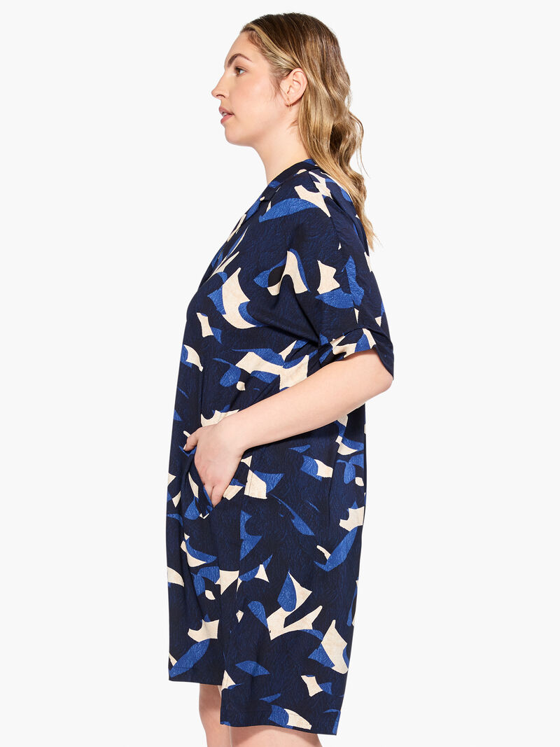 Abstract Billow Dress