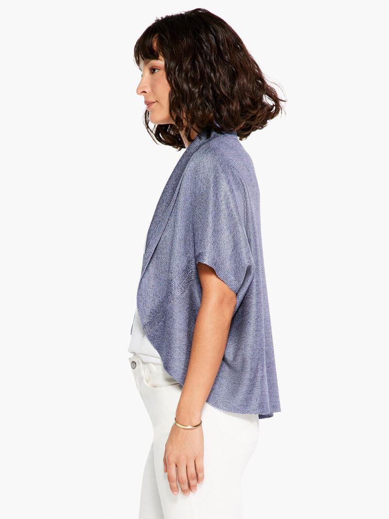 Woman Wears Cocoon Cardigan image number 1