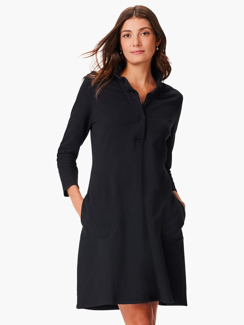 Woman Wears Ruffled Up Dress image number 3