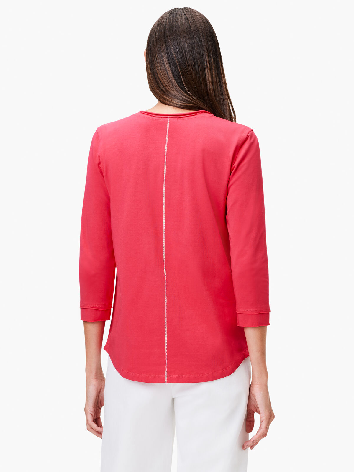 NZT 3/4 Sleeve Roll V Tee