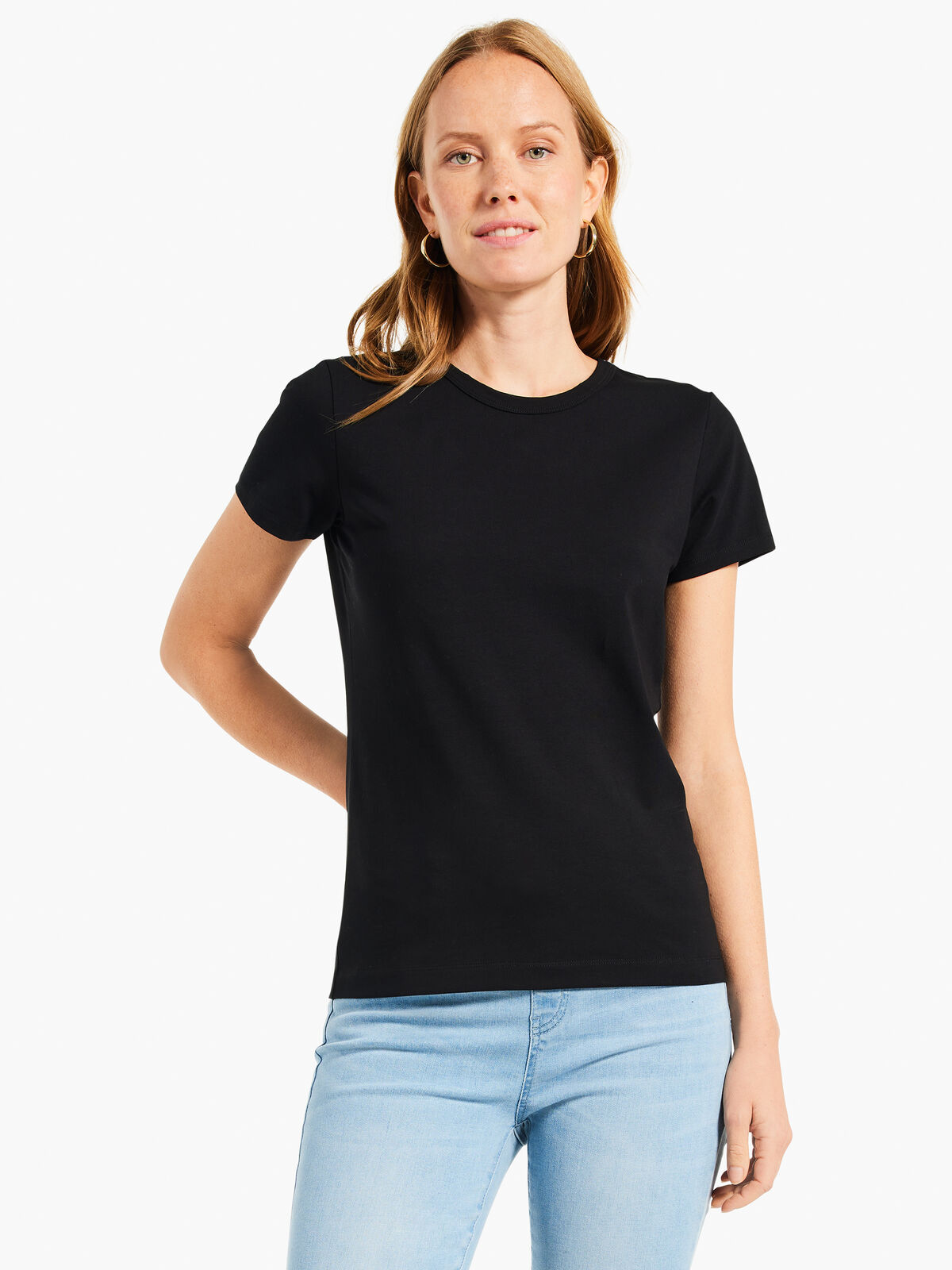 Perfect Knit Crew Neck T-Shirt