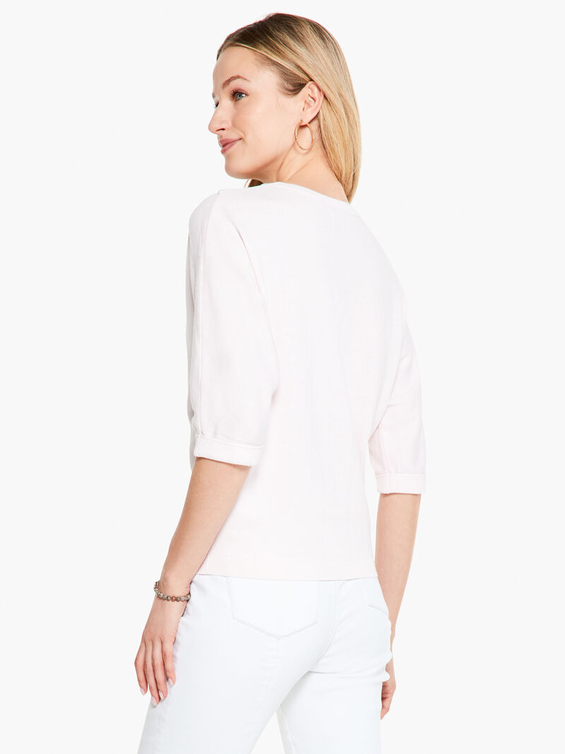 Woman Wears Vital Twistneck Sweater image number 2