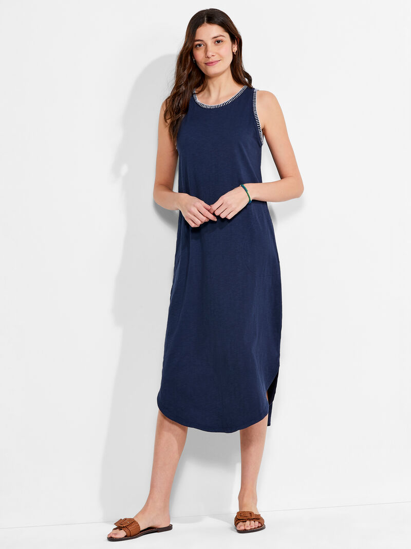 NZT Scoop Neck Stitch Tank Dress