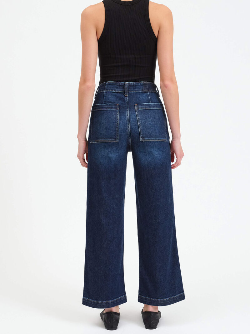 Woman Wears Daze - Pleaser Jean with Slash Pockets image number 1