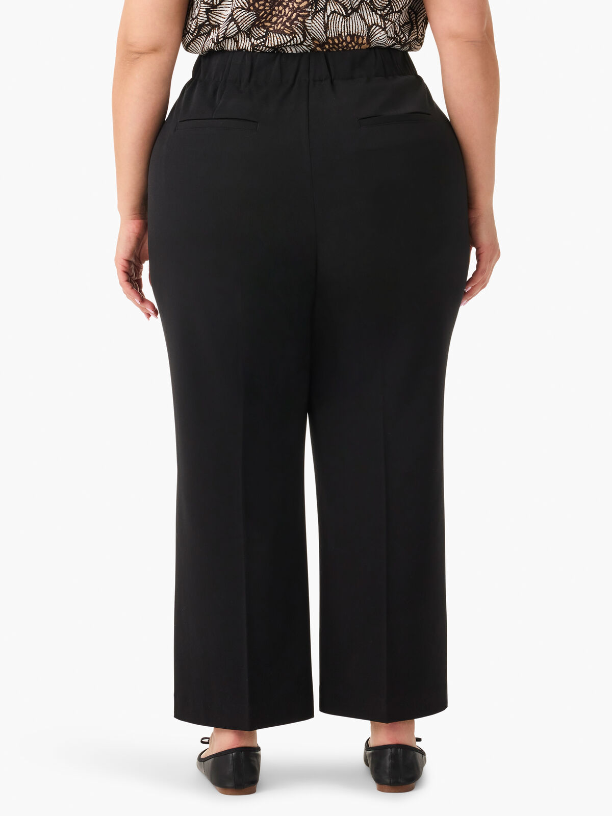 Avenue Summer Wide-Leg Crop Trouser