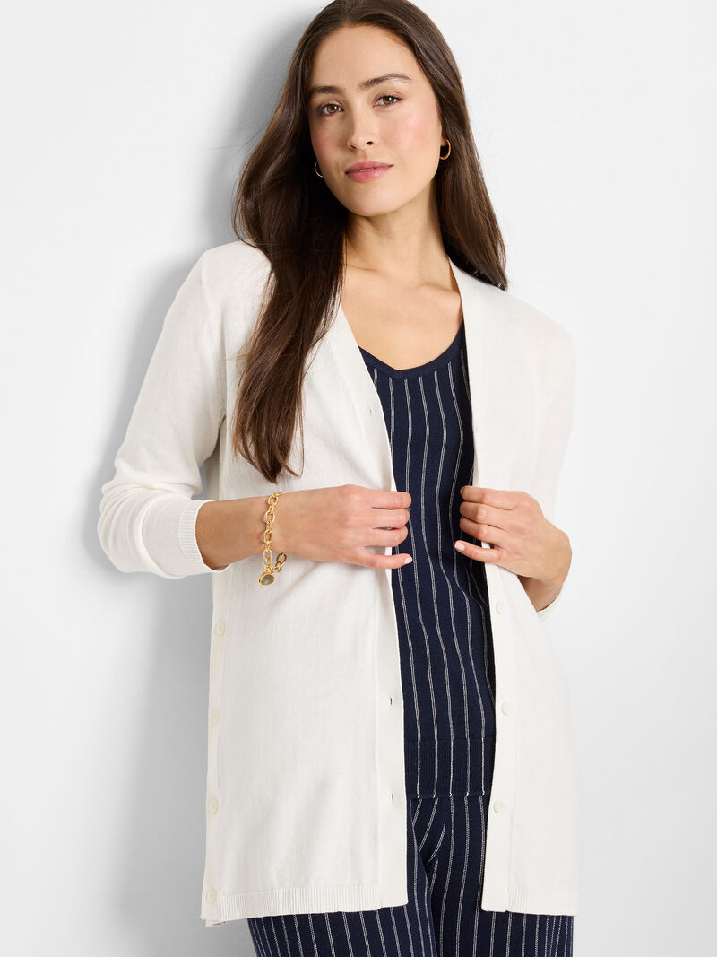 Destination Button Cardigan