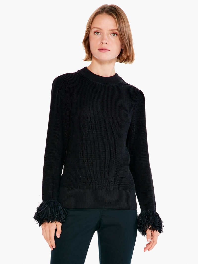 Woman Wears Sundown Sweater image number 0