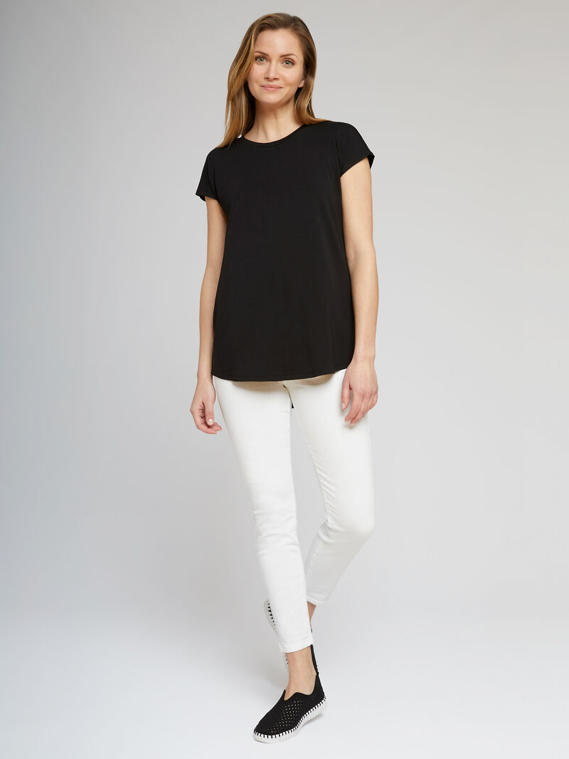 Woman Wears Liverpool - Penny Ankle Jean image number 0
