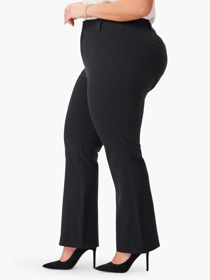Woman Wears 28" Plaza Demi Boot Cotton Bi-Stretch Pant image number 1