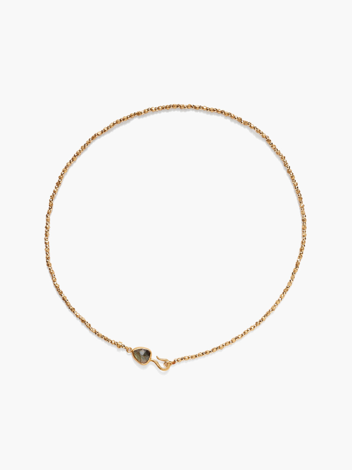 Chan Luu - Labradorite Gold Necklace