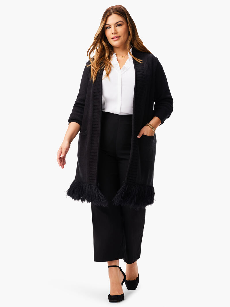 Woman Wears Festive Days Cardigan image number 3