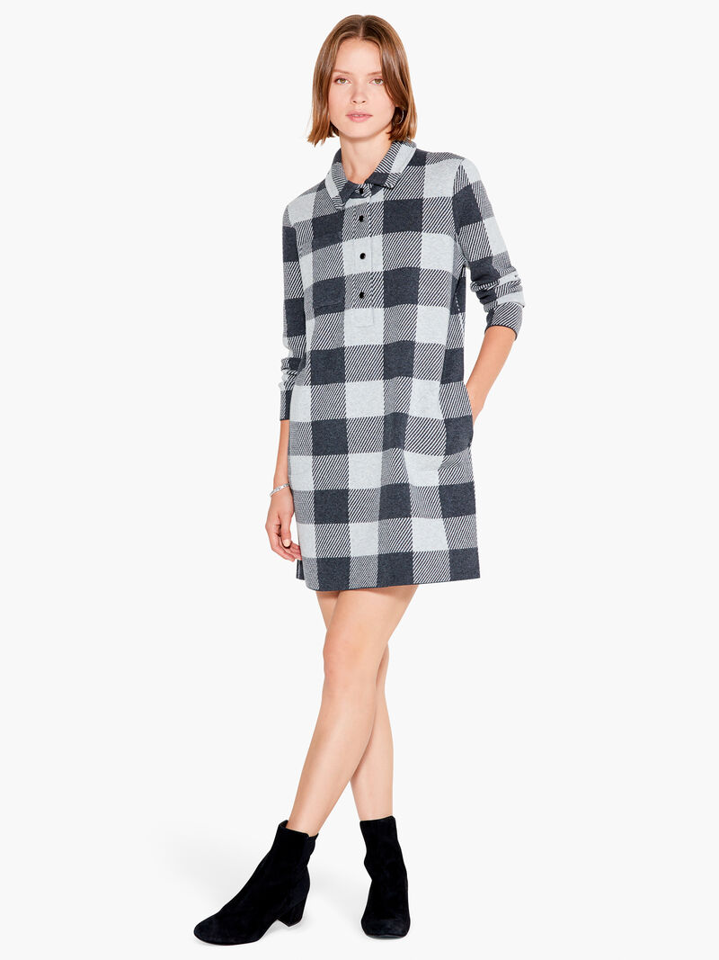 Plaid Knit Dress