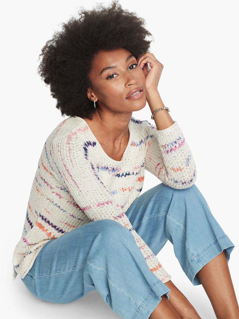 
                    Sunset Stripe Sweater