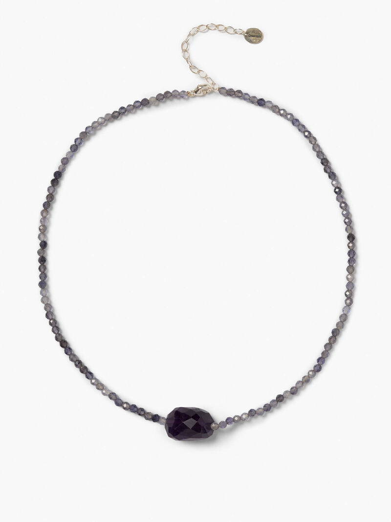 Chan Luu - Iolite Beaded Necklace
