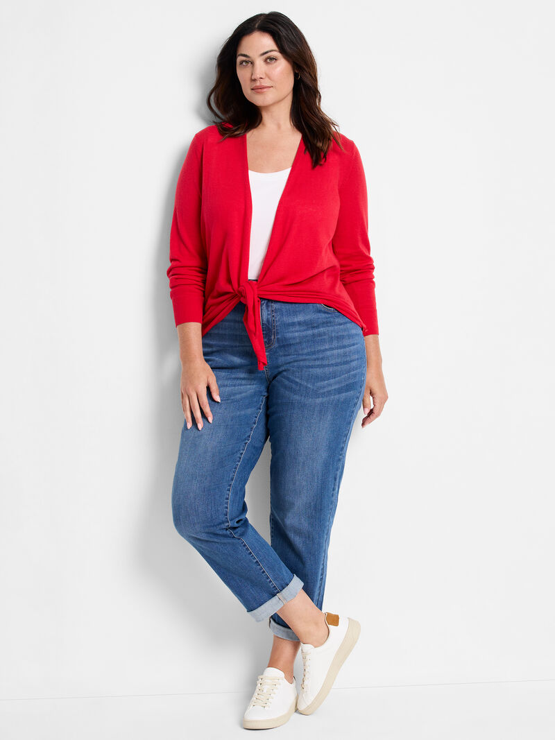 Woman Wears All Year 4-Way Cardigan image number 1
