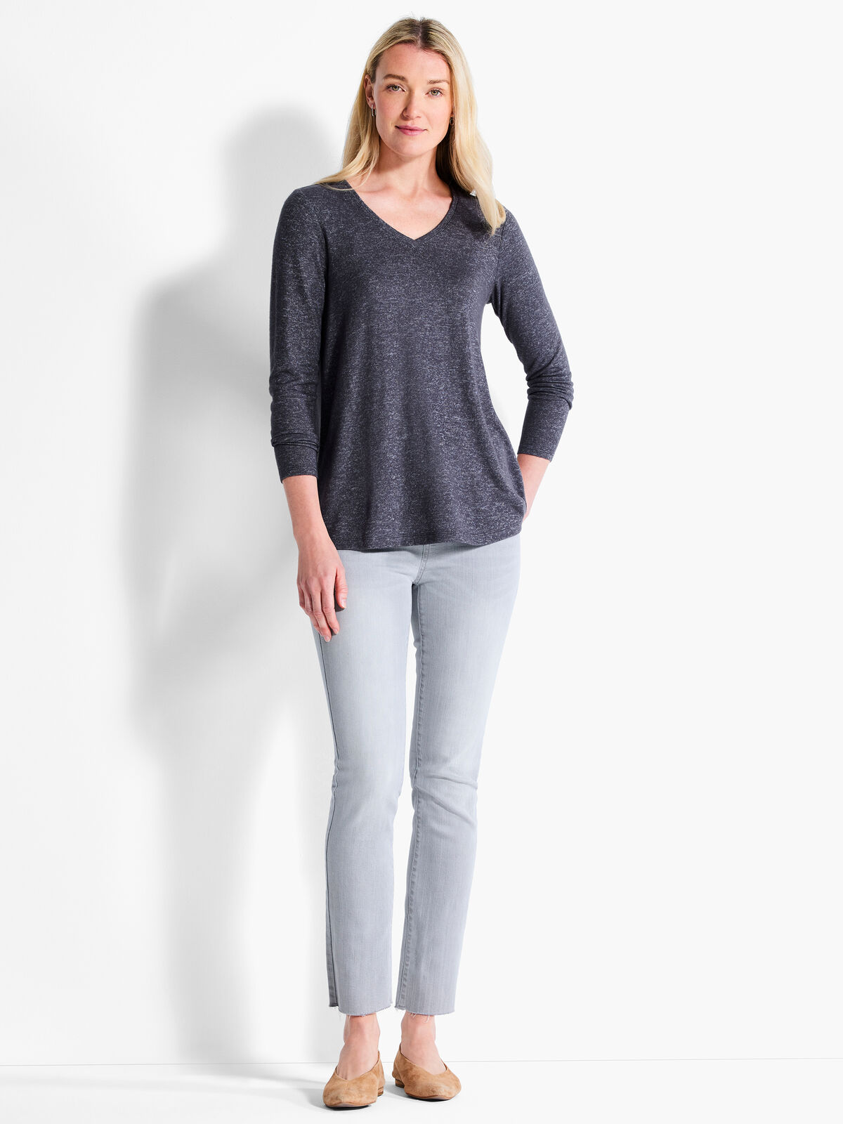 NZT Sweet Dreams Long Sleeve V Tee