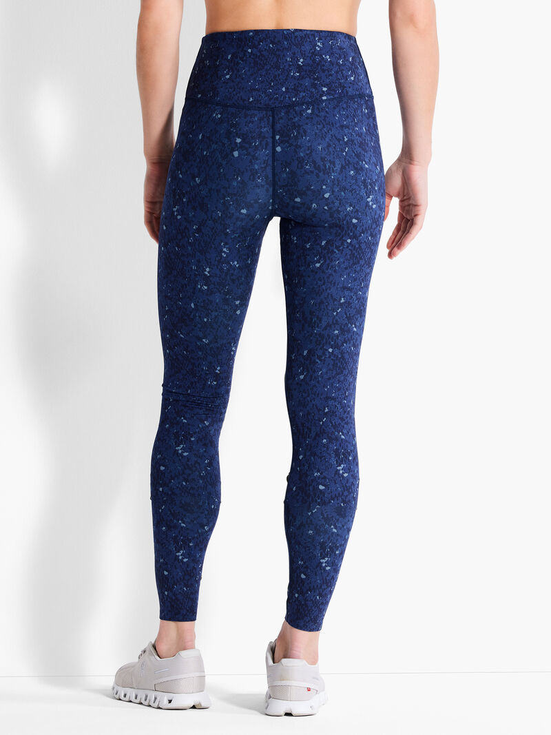 Woman Wears Spotted Blues Flexfit Full Length Legging image number 3