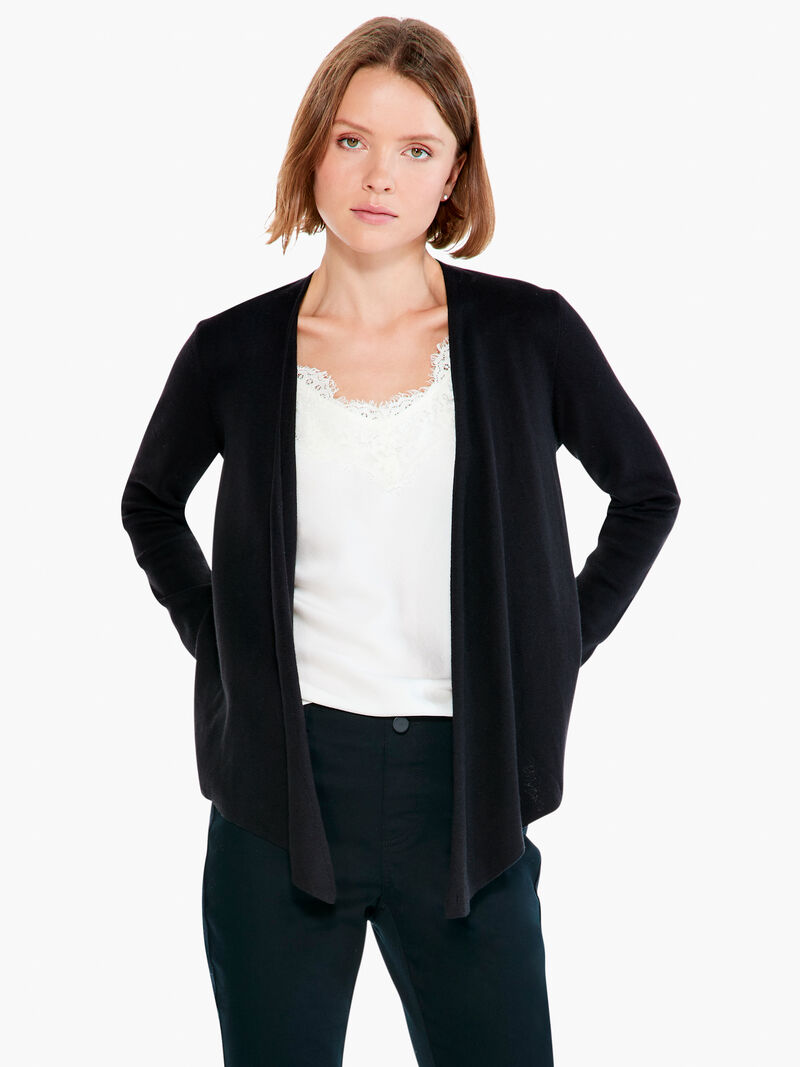 Woman Wears 4-Way Cardigan image number 0