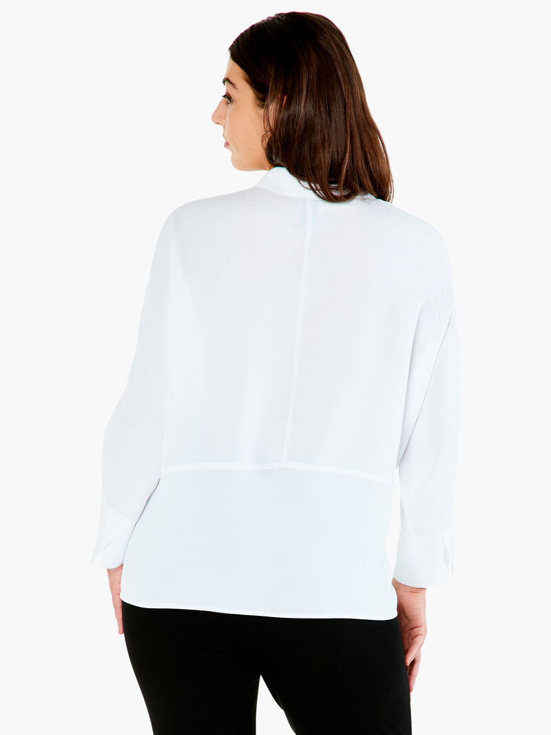 Woman Wears Flowing Ease Blouse image number 2