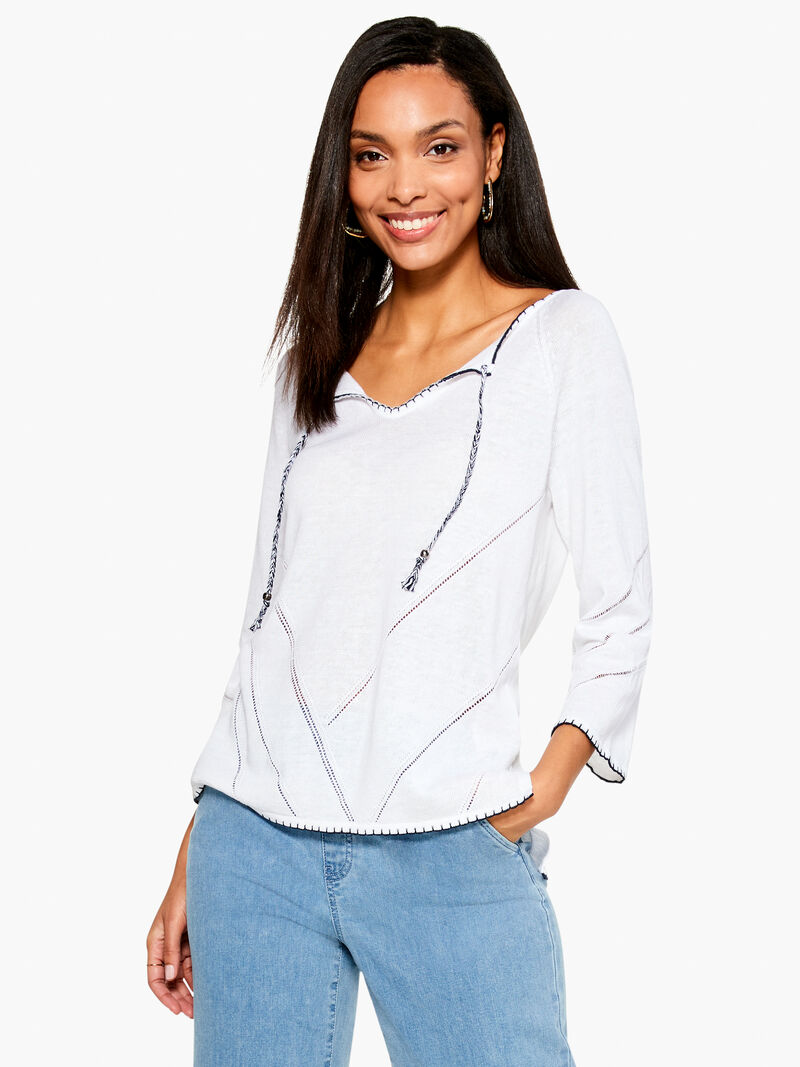 
                    Ocean Edge Sweater