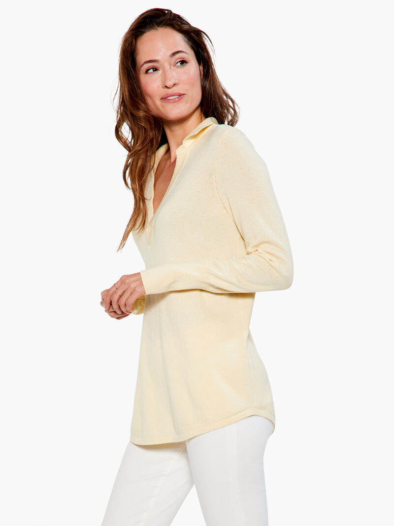 Woman Wears Vital Polo Sweater image number 1