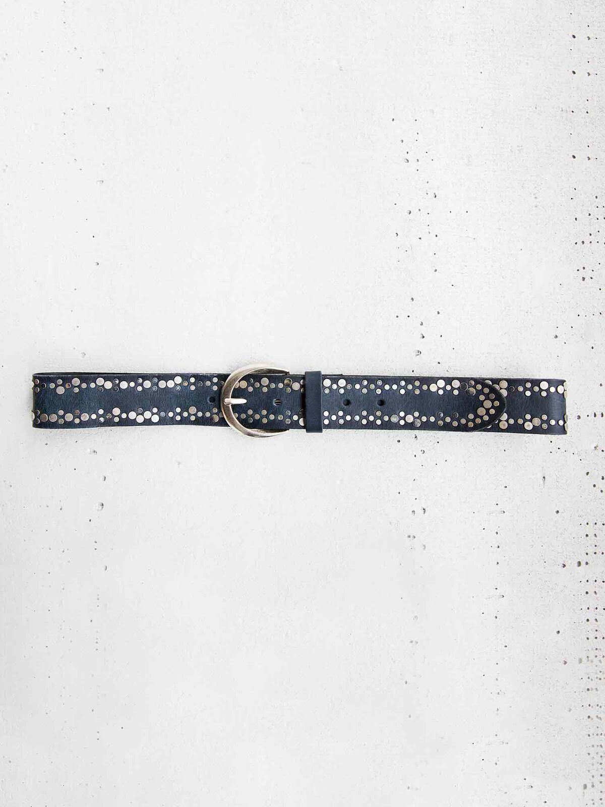 B.Belt - Studded Leather Belt