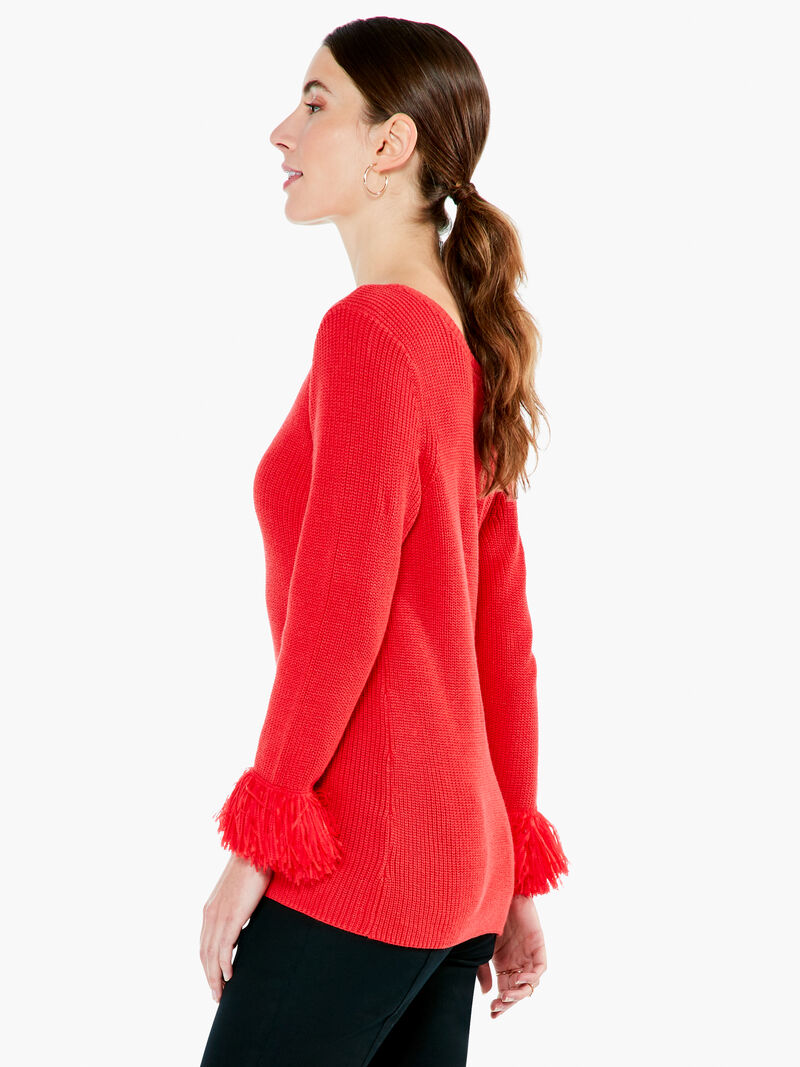 Woman Wears Night Fall Sweater image number 1
