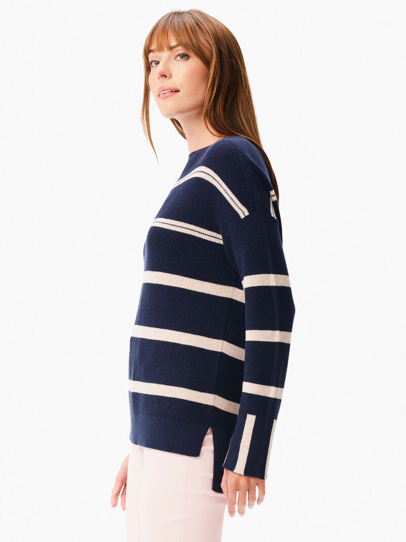 Woman Wears Opposites Attract Sweater image number 1