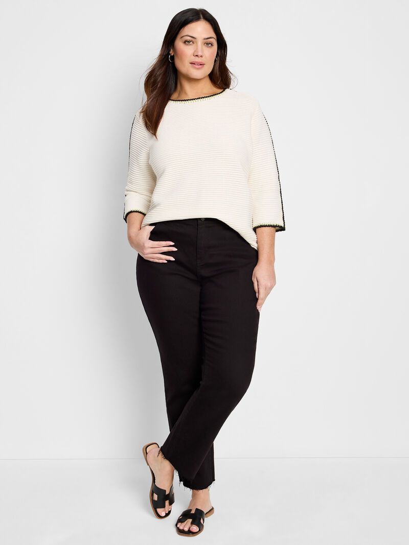 Ottoman Stitched Sweater