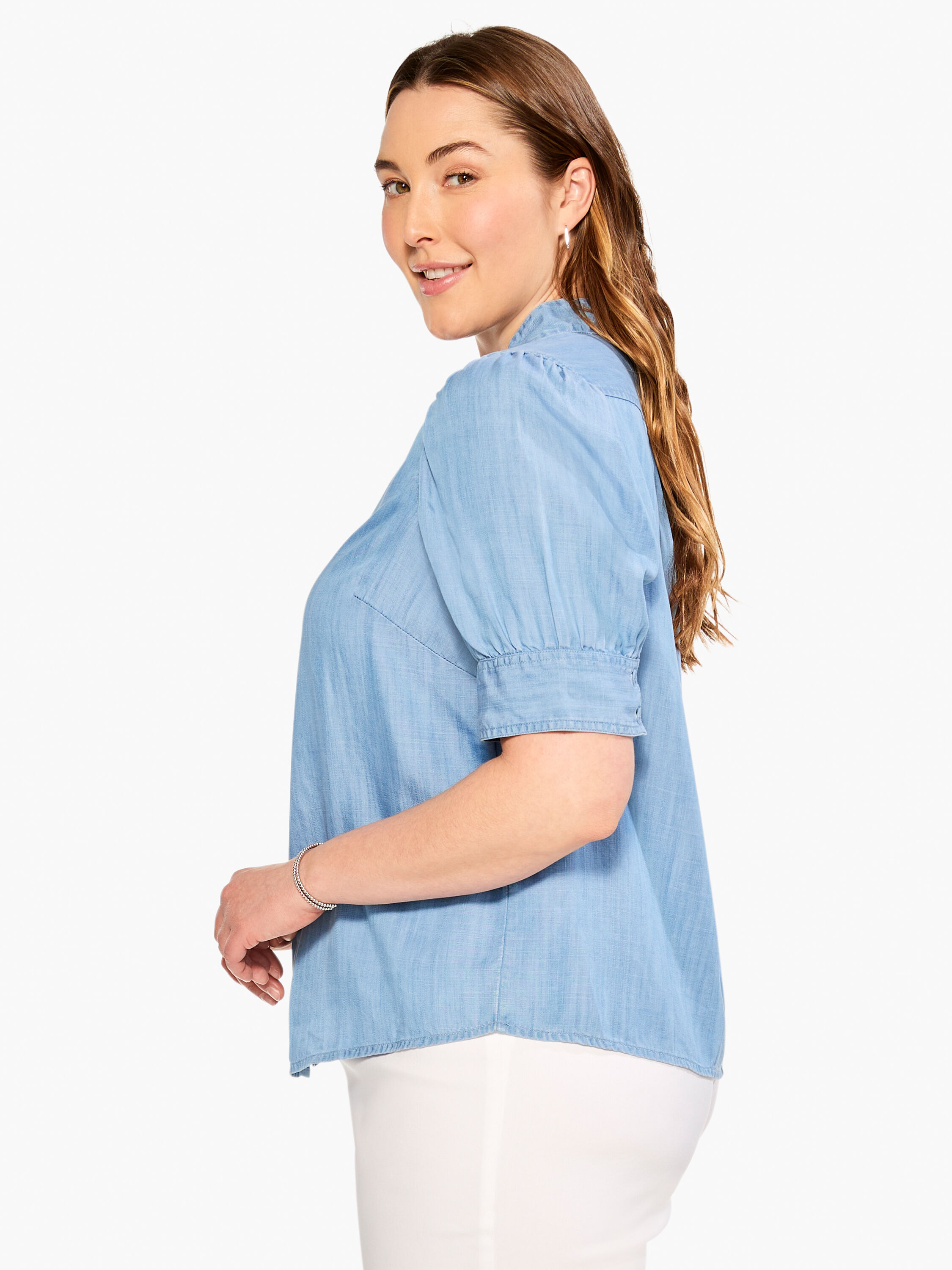 Blouse new arrivals denim femme