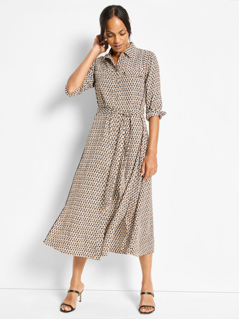 Abstract Dot Juni Dress
