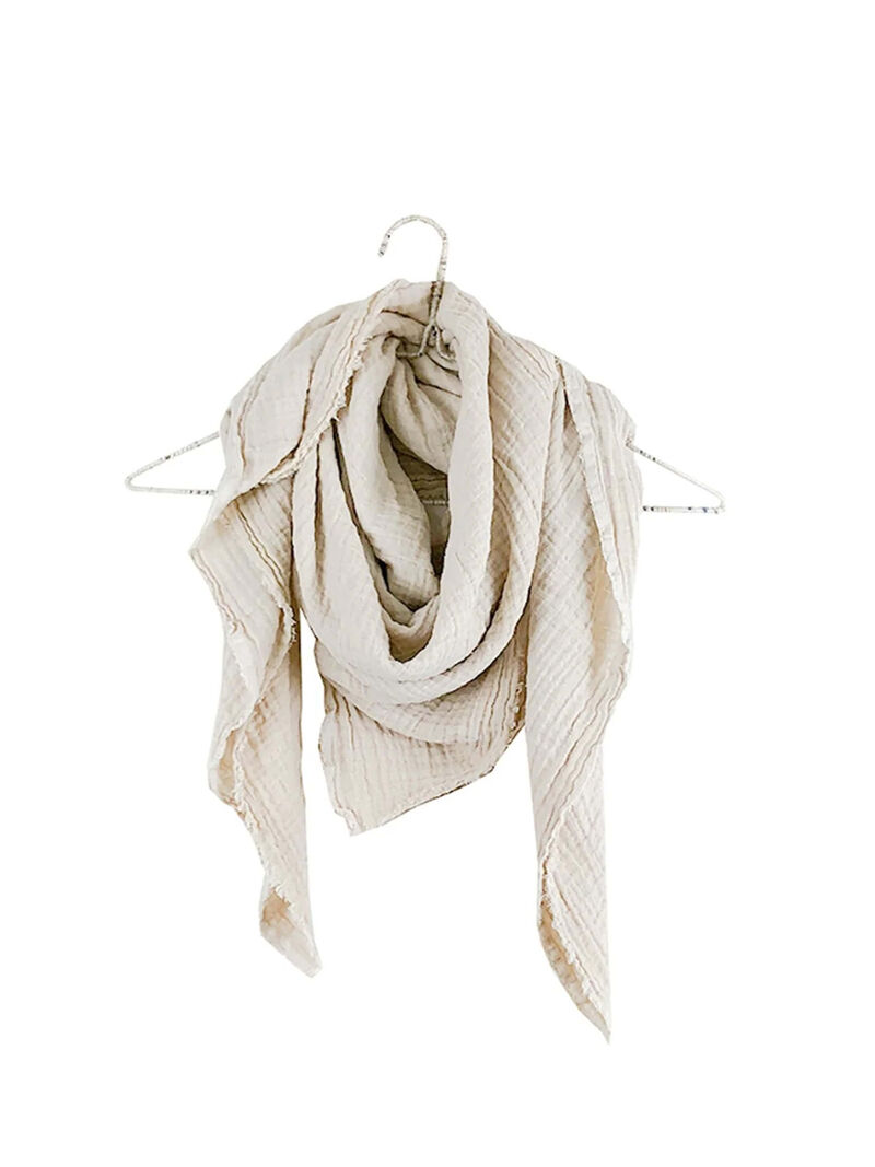 Woman Wears It Is Well L.A. - Double Gauze Scarf image number 0