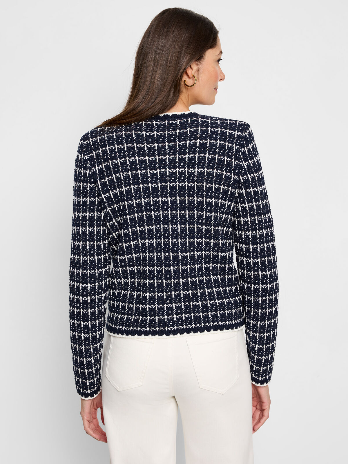 Mixed Up Sweater Jacket